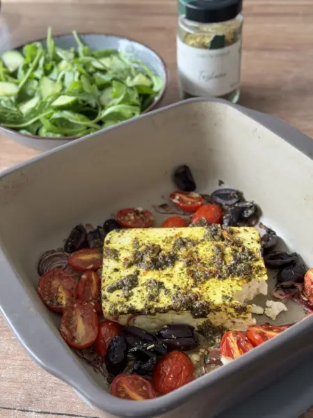Feta aus dem Air Fryer
