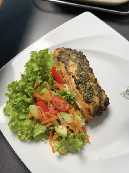 Lachs aus dem Air Fryer