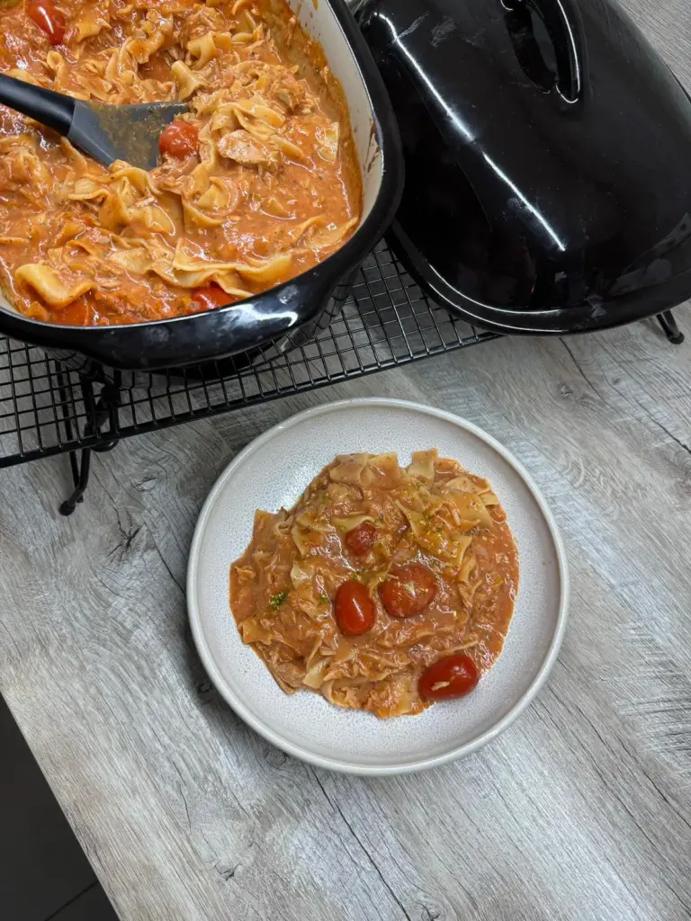 One Pot Pasta aus dem Backofen – einfach & cremig