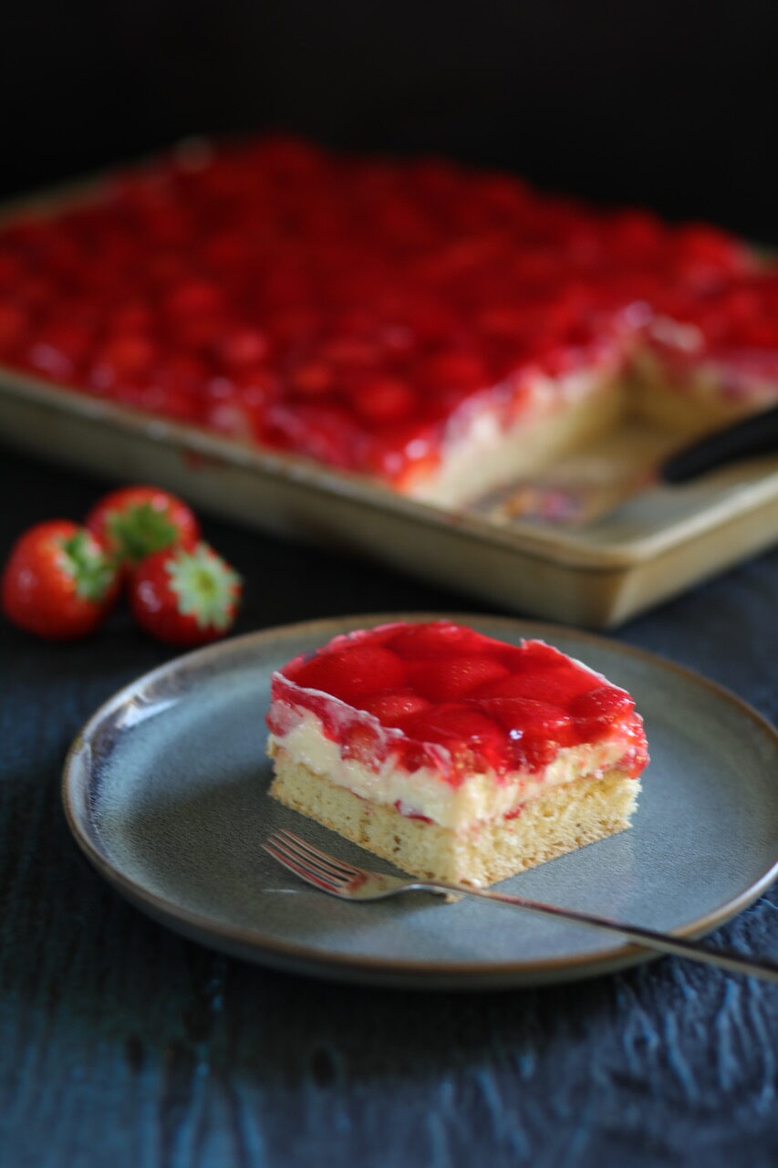 Erdbeerkuchen nach Omas Rezept
