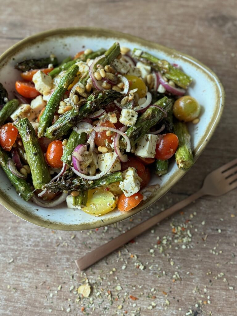 Grüner Spargelsalat