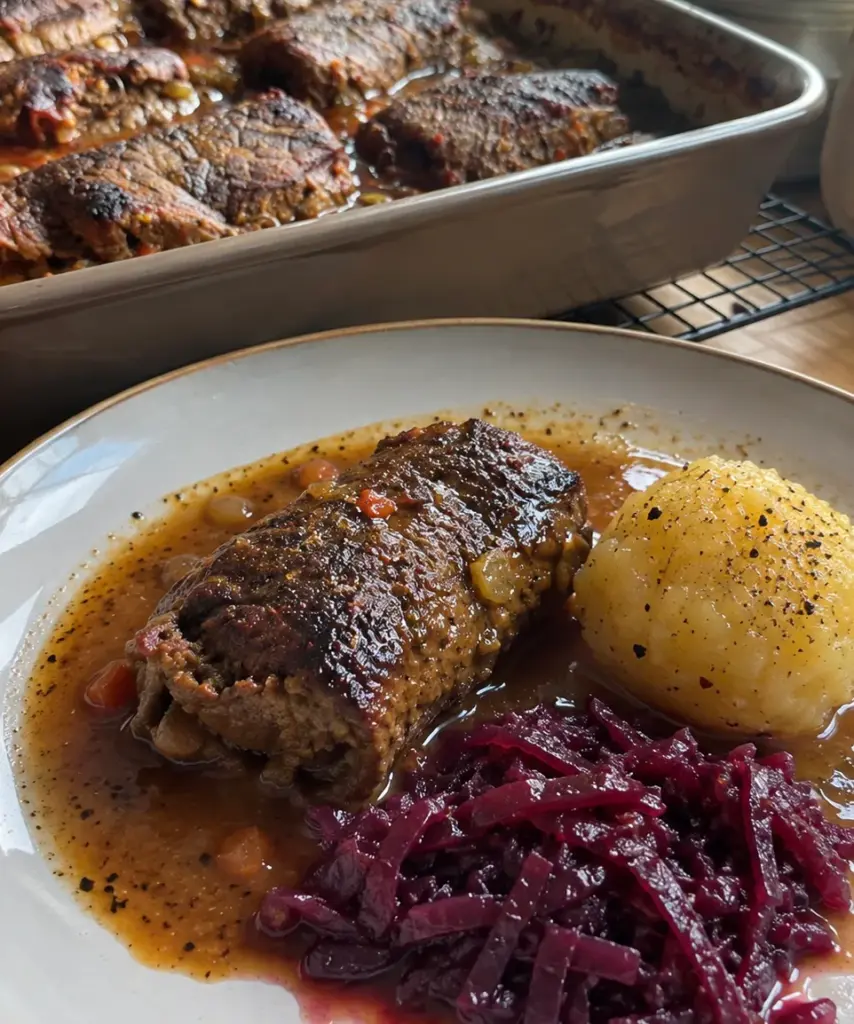 Butterzarte Rinderrouladen ohne Anbraten
